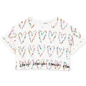 Desigual TS_Amore T-shirt voor jongens, Wit