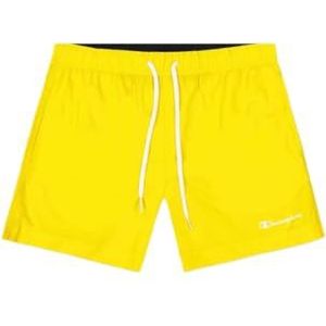 Champion Legacy Beachshorts AC Small Logo kostuum voor heren, geel, XL, Geel.