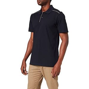 Trigema poloshirt heren, blauw (Navy C2c 546)