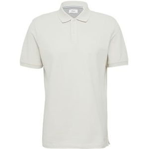 s.Oliver 2164768 Poloshirt voor heren, Lichtbeige, XXL