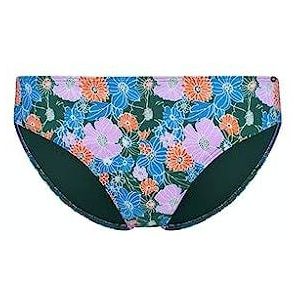 Skiny Rio bikinibroek voor dames, botanicalgreen flowers