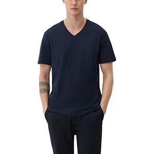 s.Oliver T-shirt met korte mouwen voor heren, Blauw