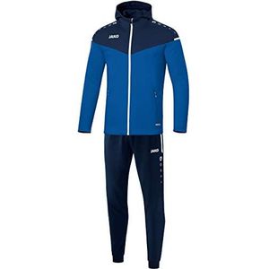 Jako Heren trainingspak polyester Champ 2.0 met capuchon marineblauw/donkerblauw/hemelsblauw, XXL M9420, Royal/marineblauw