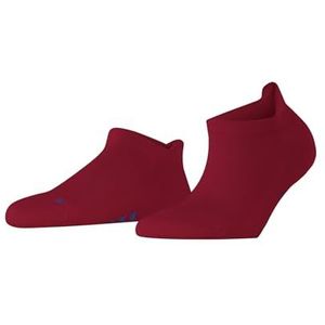 FALKE Cool Kick Sneaker W SN ademend effen 1 paar sportsokken voor dames (1 stuk), Roze (Red Pepper 8074) - Milieuvriendelijk