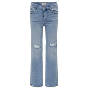 KIDS ONLY Kogjuicy Dnm Cro557 Jeans Broek met wijde pijpen Meisjes, Lichtblauw jeans