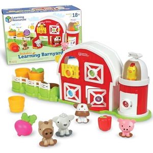 Learning Resources Peekaboo, boerderij voor peuters, spel voor fantasie, speelgoed gemengd vanaf 18 maanden, LER7745, Multi