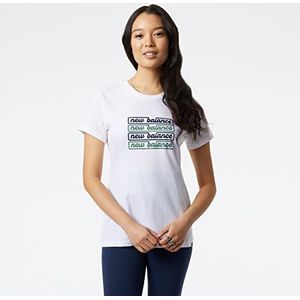 T-shirt met grafische NB Sport Script