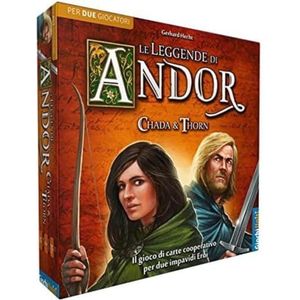 Giochi Uniti - De legende van Andor: Chada & Thorn, kaartspel, Italiaanse editie, GU512