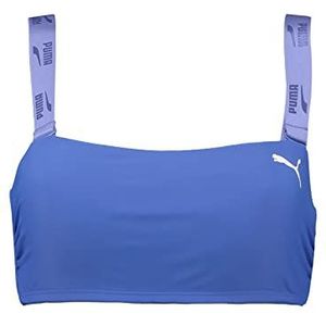 PUMA Dames Bandeau-bikinitop, elektrisch, paars, XS, elektrisch violet