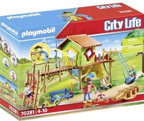PLAYMOBIL City Life Avontuurlijke speeltuin - 70281