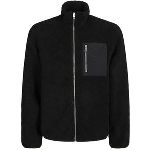 JACK & JONES Jjebradley Noos Veste en peluche pour homme, Noir, XXL