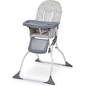 BEBECONFORT Keeny Kinderstoel, compacte opvouwbare kinderstoel, van 6 maanden tot 3 jaar, tot 15 kg, warm grijs
