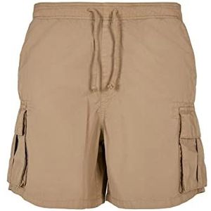 Urban Classics Shorts heren Cargo Shorts, effen beige