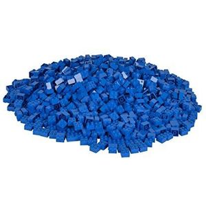 Simba - 104114118 – set bouwstenen – Blox 4-1000 stuks – blauw