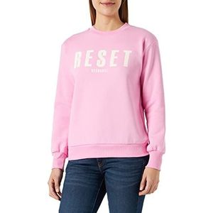 KAFFE Kasally Sweatshirt Sweater Femme, Pink Frosting, XS