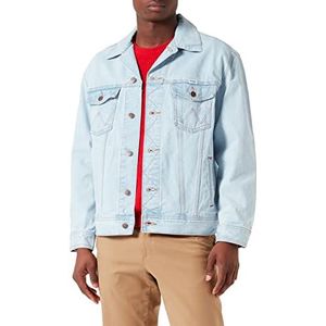 Wrangler Jeansjas voor heren met anti-pasvorm, Donkerblauw