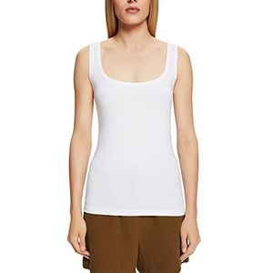 edc by Esprit T-shirt voor dames, 100/wit, XS, 100 / wit
