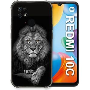 Beschermhoes voor Xiaomi Redmi 10C Animal majestueuze leeuw