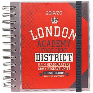 Erik® - Schoolagenda 2019/2020, 10 maanden, 14 x 16 cm, Londen