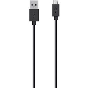 Belkin USB A - Micro-USB, 2m USB 2.0 Micro-USB B kabel Zwart