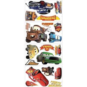 Herpositioneerbare stickers Disney Cars Piston Cup