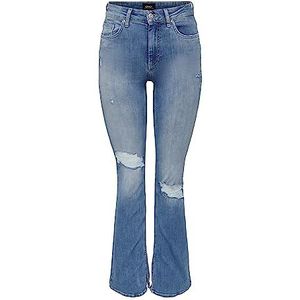 Only Jeans Femme, Light Medium Blue Denim, XS / 30L