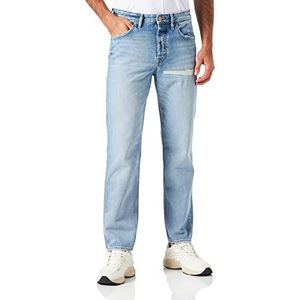 JACK & JONES Heren Jeans, Denim blauw