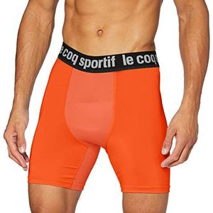 Le Coq Sportif Smartlayer heren trainingsshorts M, Oranje