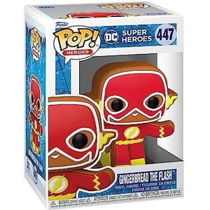 Funko Pop! Heroes: DC Holiday - The Flash - Peperkoek - DC Comics - Vinyl figuur om te verzamelen - Cadeau-idee - Officiële Producten - Speelgoed voor Kinderen en Volwassenen