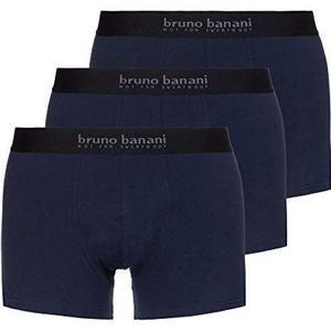 Bruno Banani Herenboxershorts, 3 stuks, blauw (navy 1302)