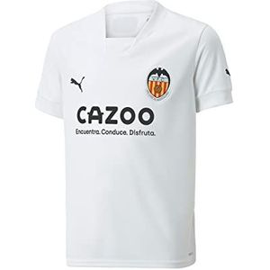 Puma Valencia CF Primera Equipación 2022-2023 Niño, T-shirt, White-Castlerock