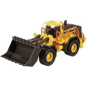 Majorette - Grand Series - Volvo L350H oplader - 21cm (schaal 1/43) - Bouwvoertuig - Geluiden en lichten - vanaf 3 jaar - 213723001