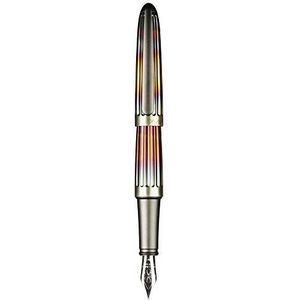 DIPLOMAT Aero Flame vulpen - F/met geschenkdoos/vulpen