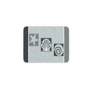 Linea Due Aquatica Tapis contour WC Gris 40 x 50 cm