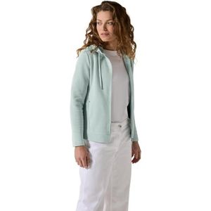 Cecil B322941 Two-Tone Damesjack met capuchon, Cool Salvia Green, XL