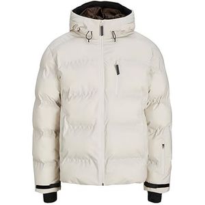 JACK & JONES Jcosweep Sn Jacket stempel heren, Lichtbeige