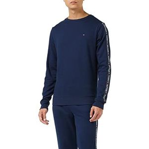 Tommy Hilfiger Heren sweatshirt met ionenband, Blauw (Navy Blazer 416)