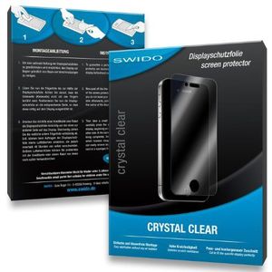 SWIDO Crystal Clear displaybeschermfolie voor Nikon Coolpix S800c / S-800c / S800 c Confention 3