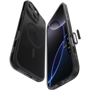 Spigen Beschermhoes voor iPhone 16 Pro, Ultra Hybrid T MagFit, [punttechniek] 6,3 inch - Frost Black