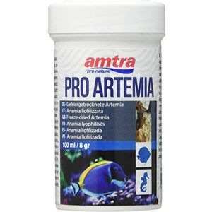 Amtra Pro Artemia 100% puur gevriesdroogd voer voor artemia salina en zoetwatervissen, 100 ml