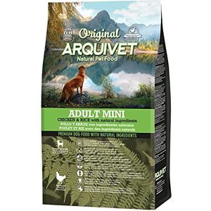Arquivet Original Adult Mini 3 kg voer voor volwassen honden van rassen, mini-kip en rijst, 1 stuk (verpakking van 1)