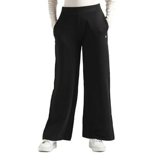 Calvin Klein Jeans Ck Embro Badge gebreide joggingbroek voor dames, Ck Black