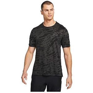 Nike T-shirt voor heren, dark smoke grijs/reflecterend zilver, maat S, Dk Smoke Grey/Reflective Silv