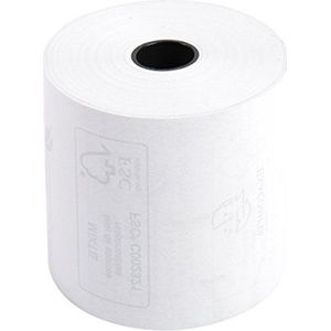 Exacompta Credit Card and Cash Register Receipt Roll, 57 mm x 44 m, wit