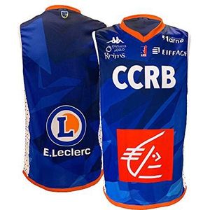 CCRB Reims Ccrb 2018-2019 Basketbalshirt, uniseks, Blauw