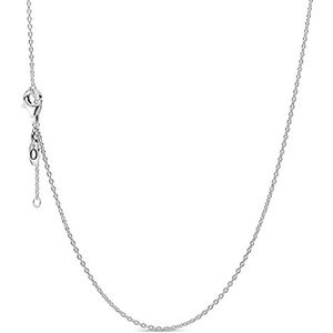 Pandora - Halsketting van 925 zilver 590515-45, zilverkleurig, Geen edelsteen