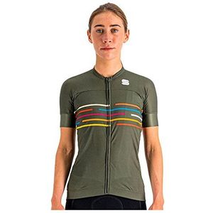 SPORTFUL Vélodrome W SS Jrs Maillot Long Femme, Beetle, L