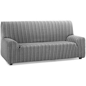 Martina Home Mejico sofaovertrek, elastisch 1 plaza, 70 a 110 cm de ancho grijs