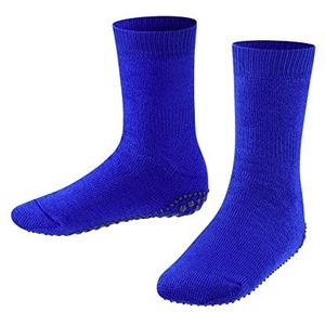 FALKE Catpads volledige pluche sokken voor kinderen, katoen/merinowolmix, warme kindersokken met siliconen print en pluche aan de binnenkant, per stuk verpakt, Blauw (Kobalt Blauw 6054)