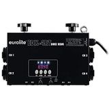 Eurolite EDX-4RT 4-kanaals DMX-dimmer 3680W 16A + 4x Schuko stopcontact + Truss-bevestiging